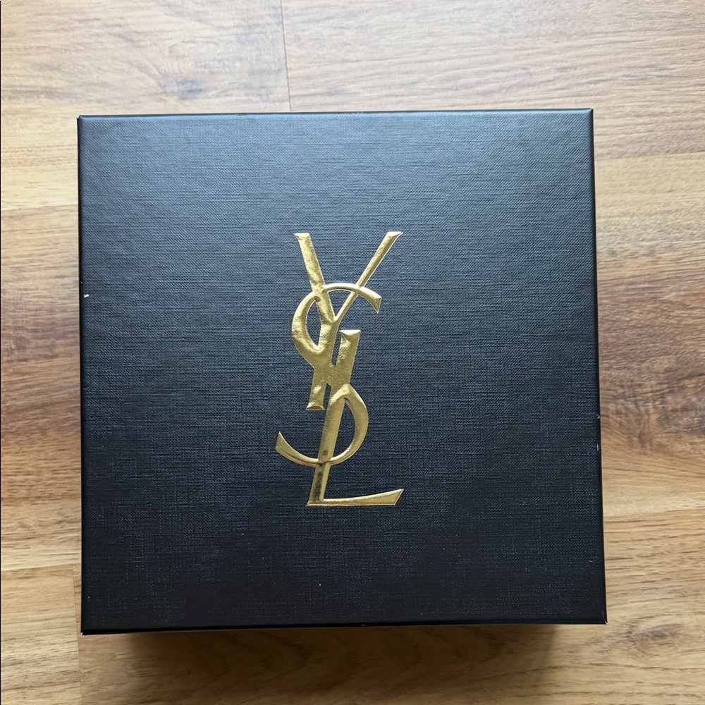 YSL authentic Black Gift Box with Gold Logo